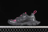 Balenciaga 3XL Ripstop Sneakers Dark Grey Pink