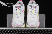 Balenciaga Runner Mesh Sneakers White Pink Yellow
