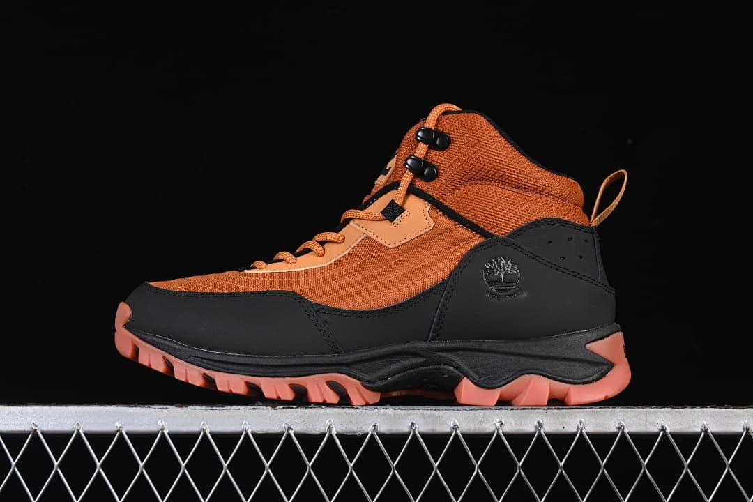 Timberland Mt. Maddsen Mid Lace-Up Hiking Boots Orange TB0A6CH5EDM