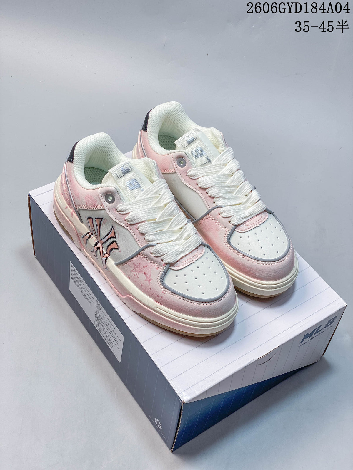 MLB Chunky Liner Basic Pink Platform Sneakers