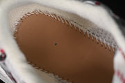 Balenciaga 3XL Lace Sneakers in White, Red and Brown