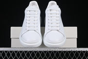Alexander McQueen Oversized Sneakers White Black Heel