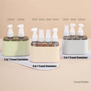 All-in-One Travel Toiletry Bottles Set – Leak-Proof, TSA Approved, BPA-Free