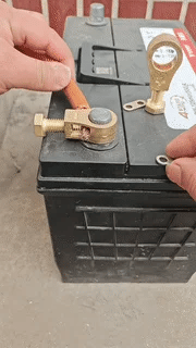 Pure Copper Battery Terminal Connection Clips