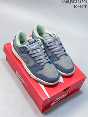 Nike Dunk Retro SE Low Sneakers Gray Blue 06JVD324A04