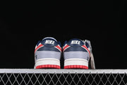 Nike Dunk Low Retro Supreme Gray, Navy and Red DM6868-045
