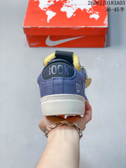 Nike x Devin Booker Blazer Low Blue Sneakers