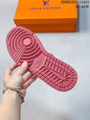Jordan 1 Low White and Pink Sneakers