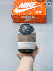 Nike Air Force 1 Low Supreme Print Gray White BV1858-018