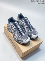 Salomon XT-6 Nocturne Vision Sneakers in Black and Silver