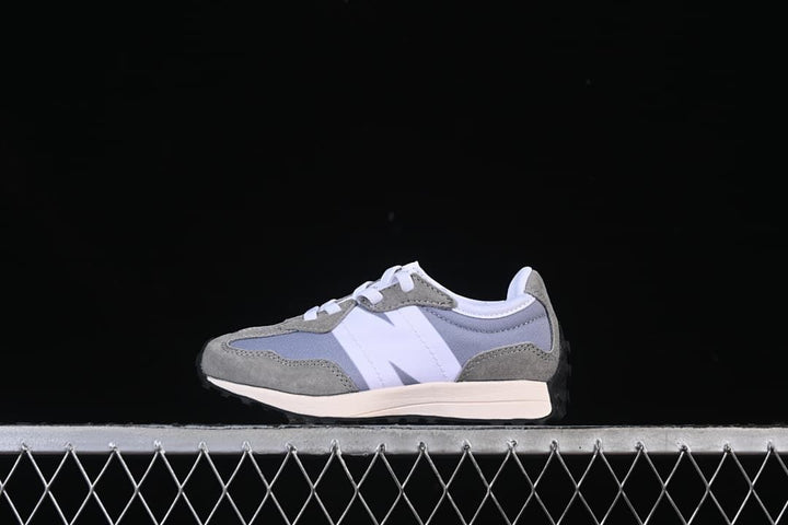 New Balance 327 Kids Sneakers in Grey and White