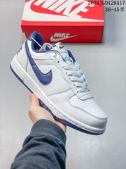 Nike Big Low White Blue Low-Top Sneakers 355152