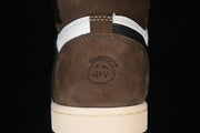Travis Scott x Air Jordan 1 High OG Sneakers Brown White CD4487-001
