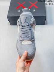 Jordan Air Jordan 4 Retro Grey Mid-Top Sneakers HV0823-108