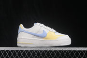 Nike Air Force 1 Shadow White Blue Yellow DZ1847-118