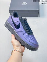 Nike Air Force 1 '07 Low Sneakers in Red and Purple