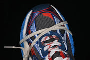 Balenciaga Phantom Sneakers in Grey, Blue and Red