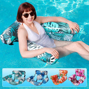 Inflatable Pool Lounge Chair – Floating Water Hammock for Adults