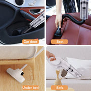 Cordless Handheld Vacuum Cleaner – High-Power, Anti-Mite, Multi-Surface, USB Rechargeable