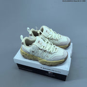 FILA Chunky Sole Sneakers in Cream and Charcoal