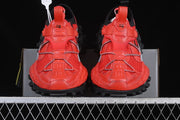 Balenciaga Hike Trail Low-Top Sneakers Red and Black WHIKE6010