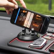 4-in-1 Car Anti-Slip Phone Pad | Phone Holder + Aromatherapy + License Plate + Glow Mat