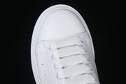 Alexander McQueen Oversized Sneakers, White and Red Heel