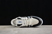 Louis Vuitton LV Trainer Sneaker White Blue Black