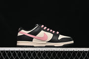 Nike Dunk Low Black White Pink Sneakers DD1391-100