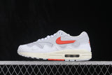 Nike Air Max 1 White Grey Orange II7055-100 Sneakers
