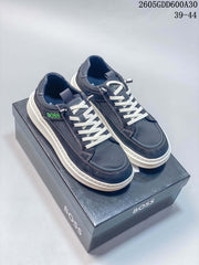 BOSS Navy Low-Top Lace-Up Sneakers 05GGD600A30