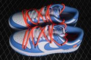Nike SB Dunk Low Blue and White Sneakers DV0833-113