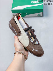 PUMA Speedcat Ballet Brown Low-Top Shoes
