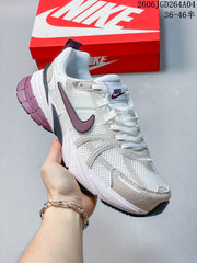 Nike V2K Run Women's Sneakers White Plum 06JGD264A04
