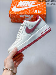 Nike Air Force 1 Low BV1858-018 White Red Sneakers