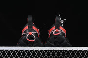 Balenciaga Hike Trail Low-Top Sneakers Red and Black WHIKE6010