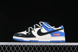 Nike SB Dunk Low Supreme Blue and Black Sneakers