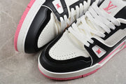 Louis Vuitton LV Trainer Sneaker White Pink
