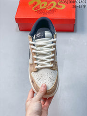 Nike SB Dunk Low Beige and Cream Sneakers