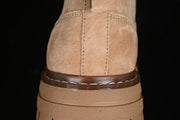 Timberland TB10069-1 Beige Faux-Fur-Lined Ankle Boots