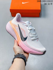 Nike Air Zoom Pegasus 42 Running Shoes White Pink IB1881-602