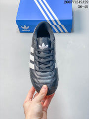 adidas Taekwondo Low-Top Sneakers in Black and White