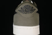 Jordan 1 Low OG Travis Scott Olive Sneakers HQ6998-200