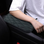 Leather Car Armrest Pad — Memory Foam Center Console Cover