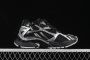 Balenciaga Runner Sneakers Black Silver W3RMU1100
