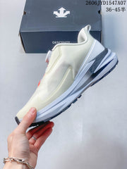 DESCENTE Running Low-Top Shoes, Cream and Red, 06JXD1547A07