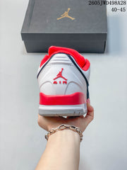 Jordan Air Jordan 3 Retro Low Sneakers White Red IO3372