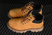 CAT Founder Mid-Top Work Boots in Wheat