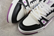 Louis Vuitton LV Trainer Sneaker White Purple