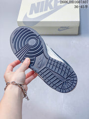 Nike SB Dunk Low Off-White Blue and White Sneakers